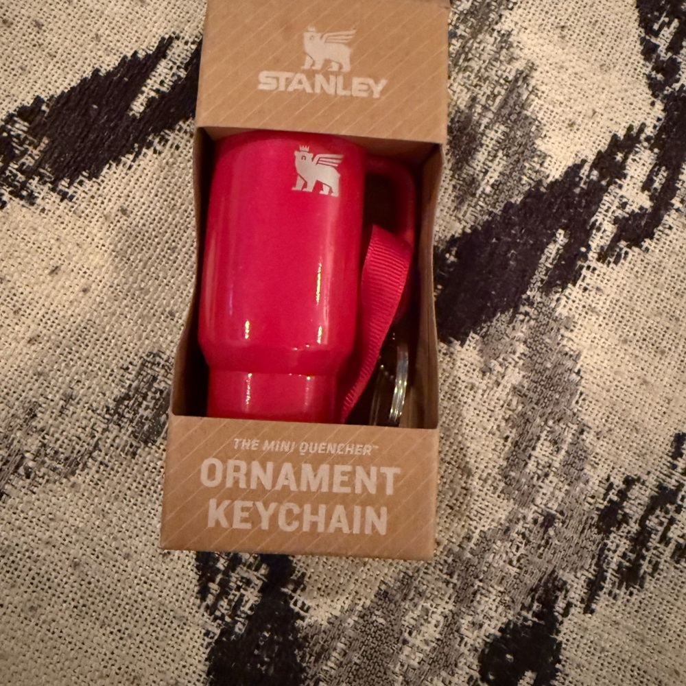Stanley Silver Mini Quencher Keychain
